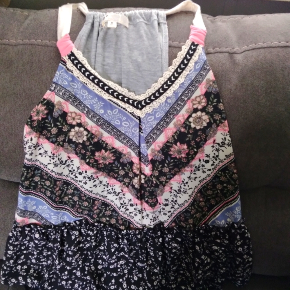 Flowy tank top colorful